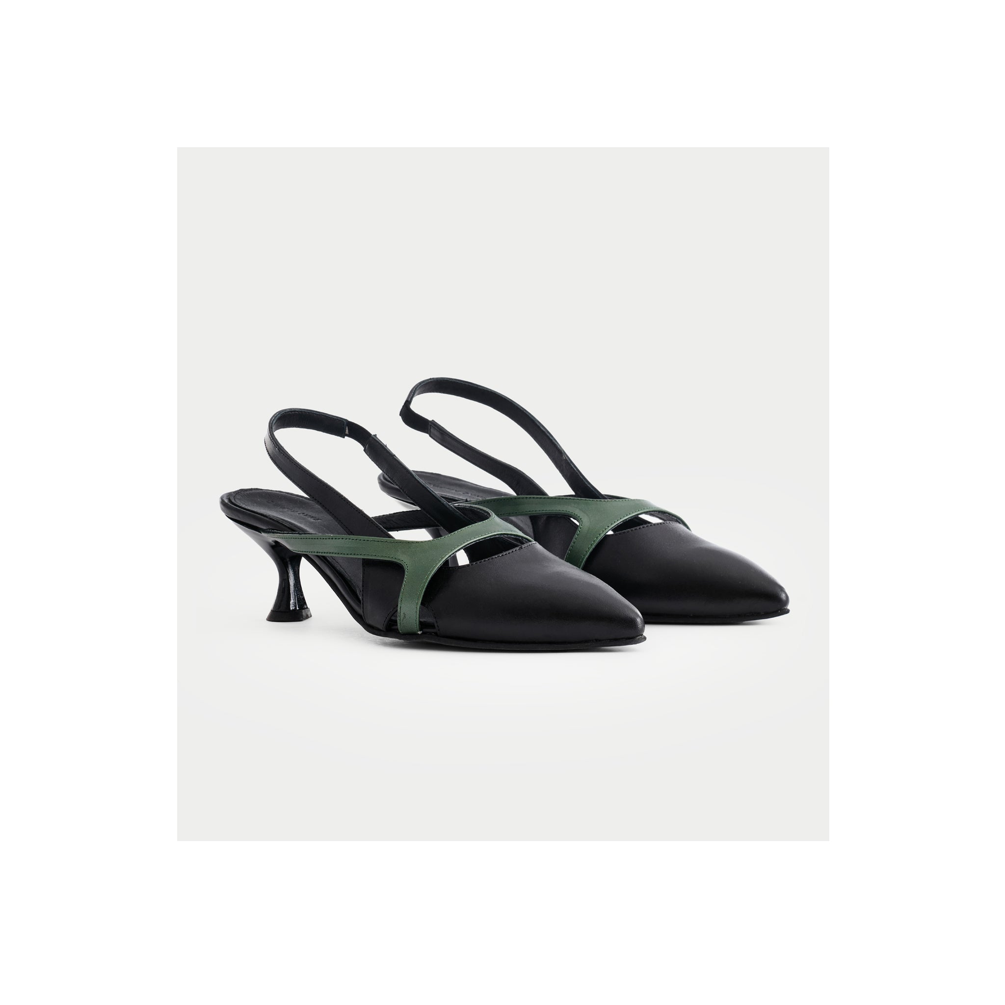 Ombre Olive Slingback
